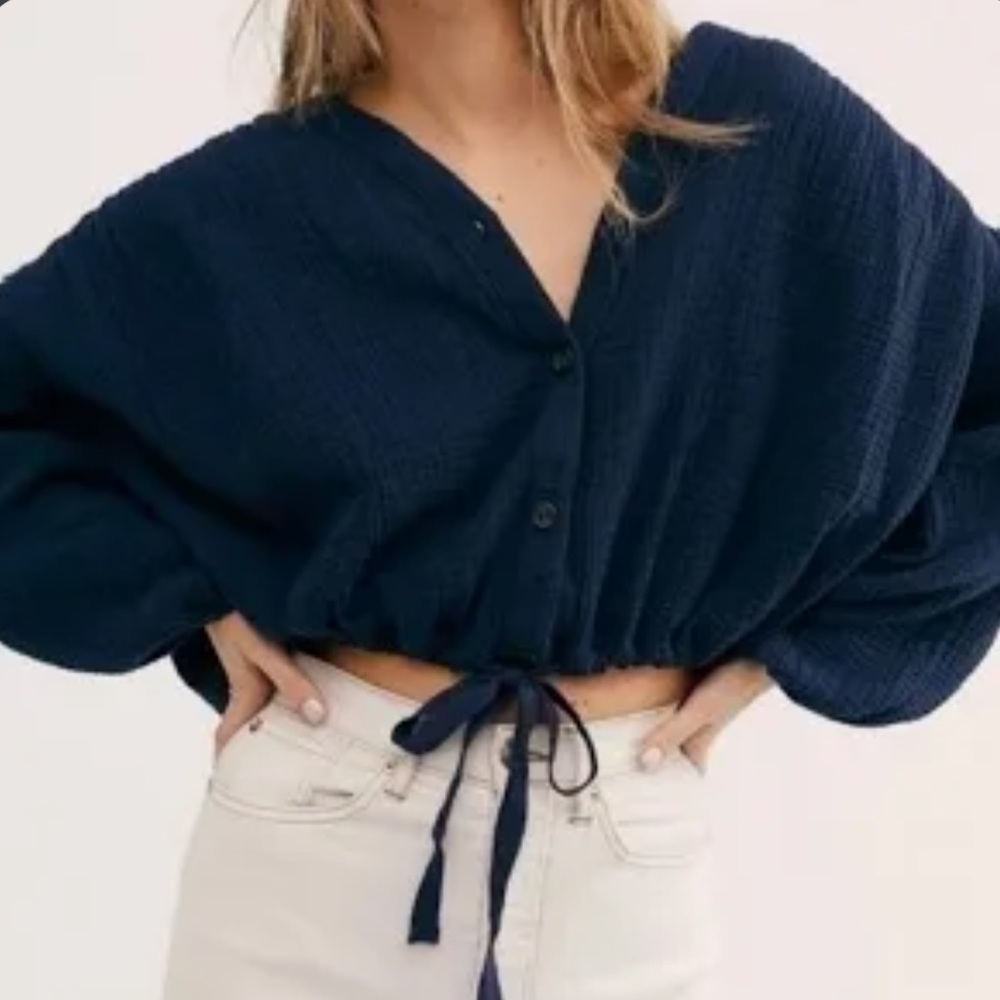 Free People Rising Sun Blouse